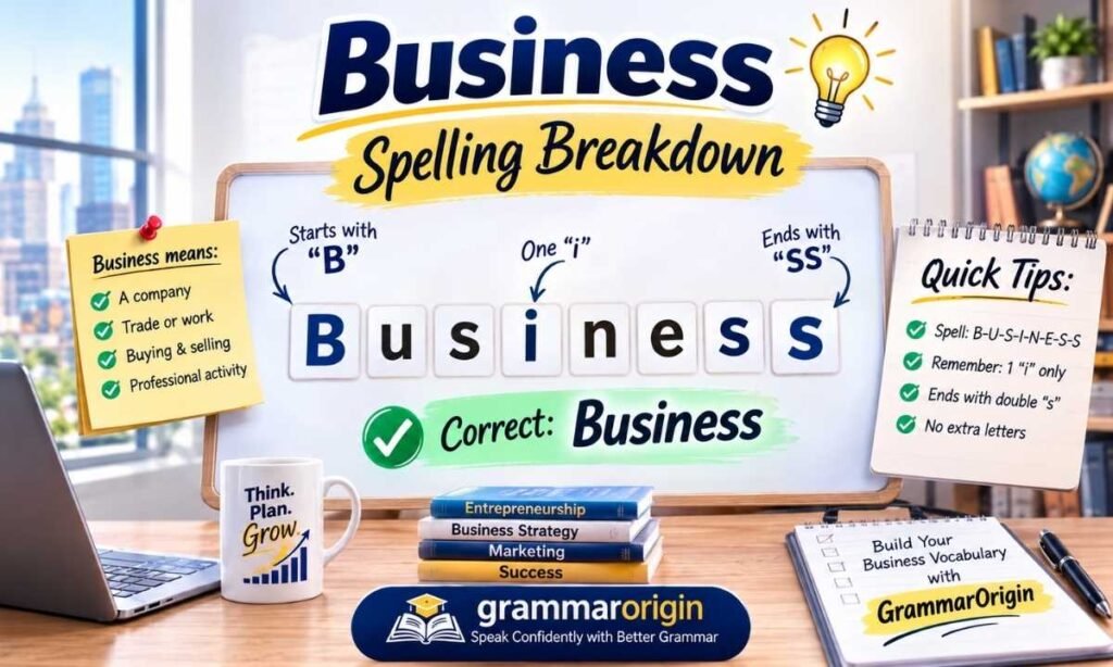Business Spelling Breakdown (1)