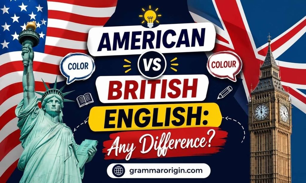 American vs British English Any Difference