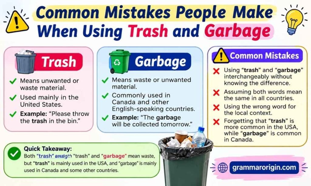 Common Mistakes People Make When Using Trash and Garbage