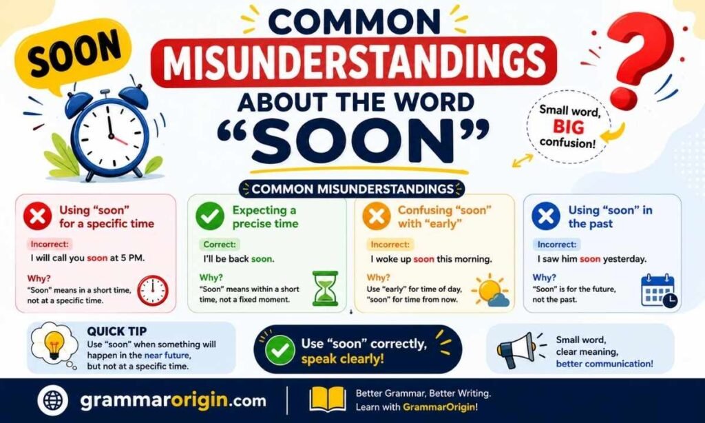 Common Misunderstandings About the Word Soon