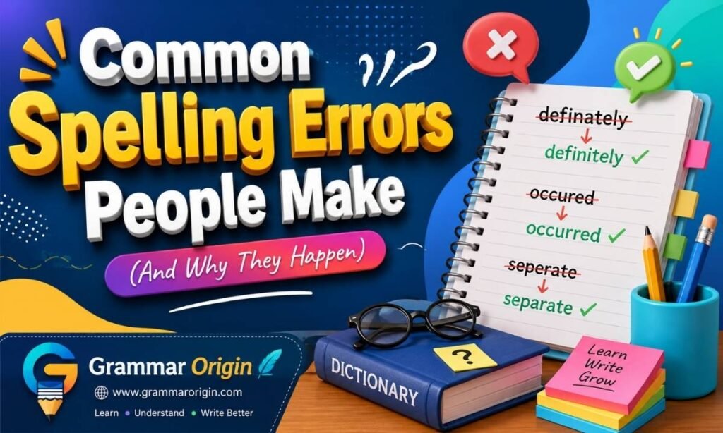 Common Spelling Errors People Make (And Why They Happen)
