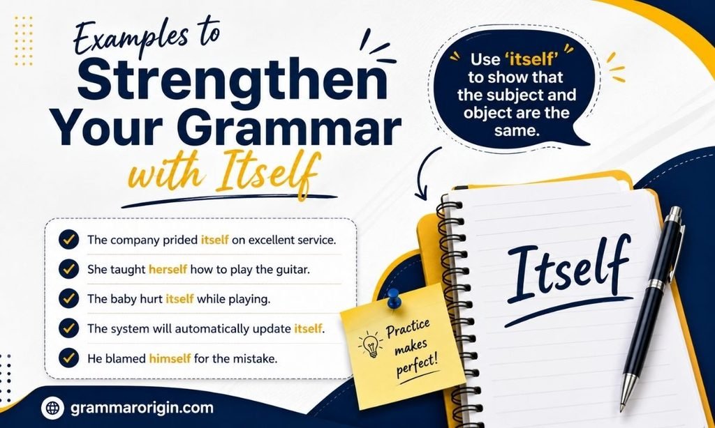 Examples to Strengthen Your Grammar with Itself