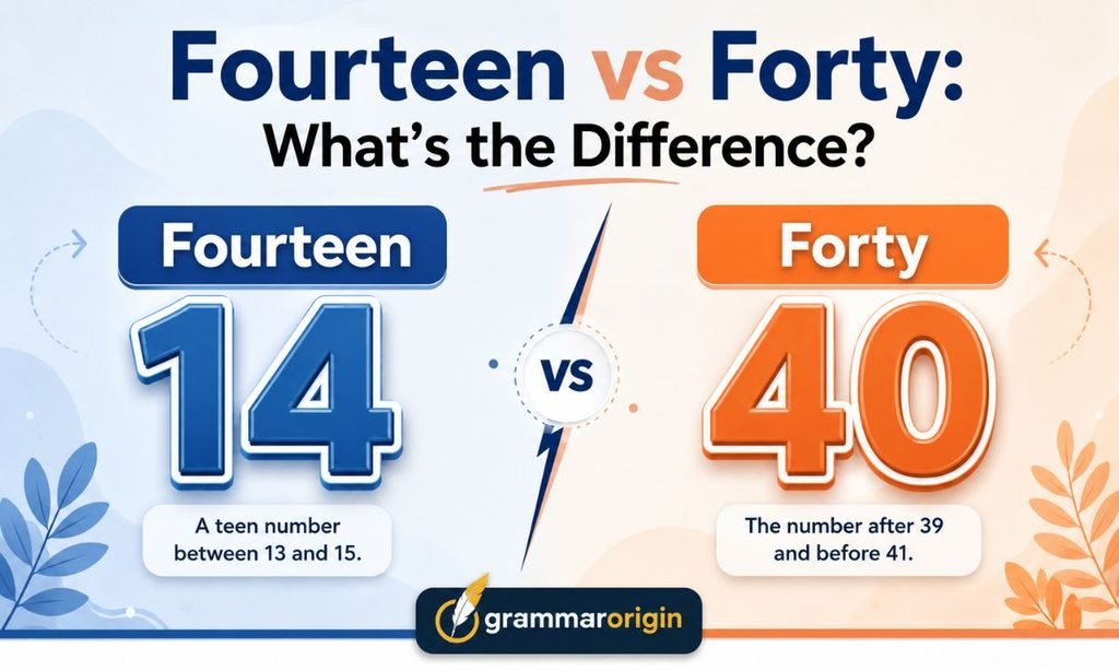 Fourteen vs Forty_ Whats the Difference