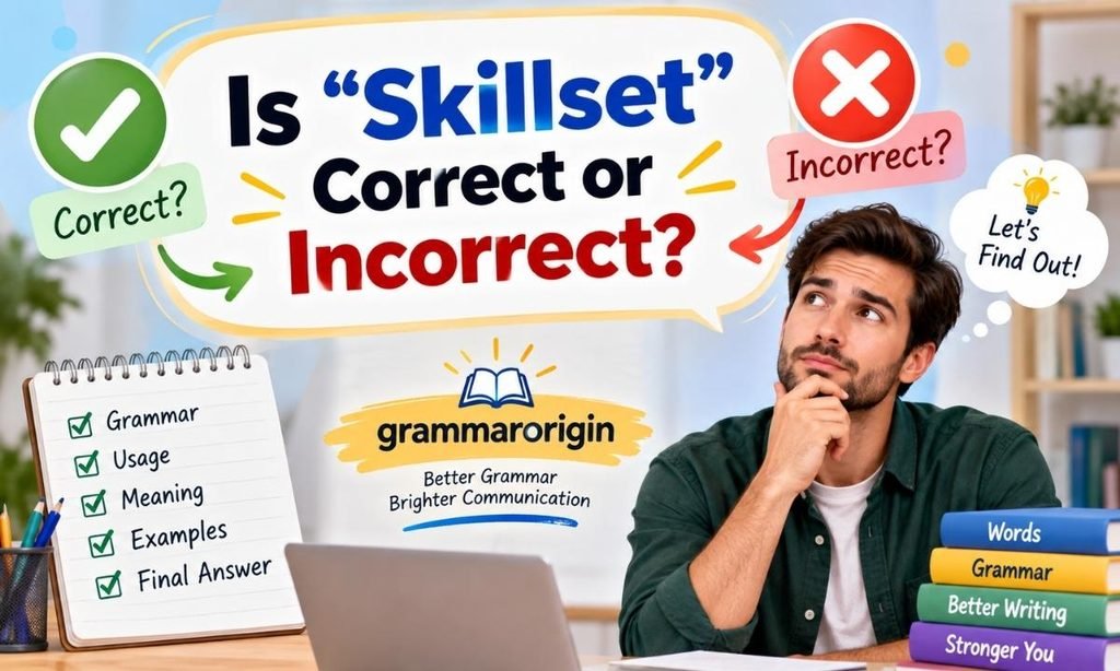 Is Skillset Correct or Incorrect