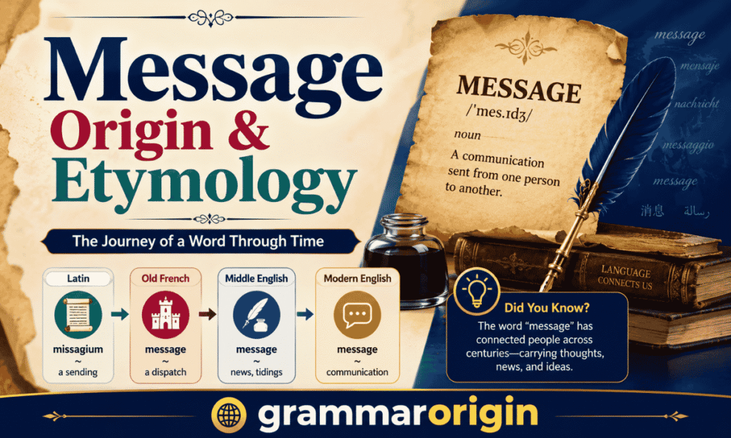 Message Origin & Etymology