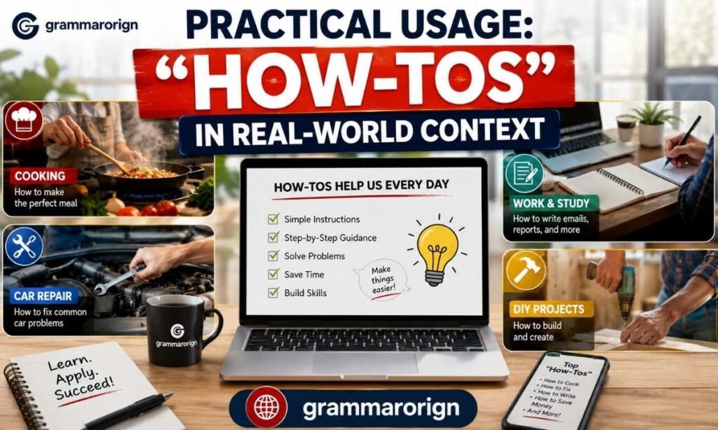 Practical Usage How-Tos in Real-World Context