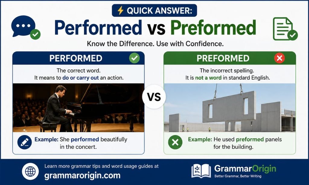 Quick Answer_ Performed vs Preformed
