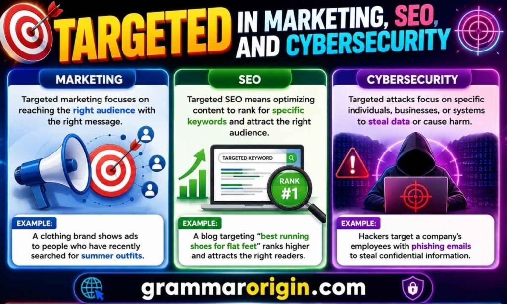 Targeted in Marketing, SEO, and Cybersecurity