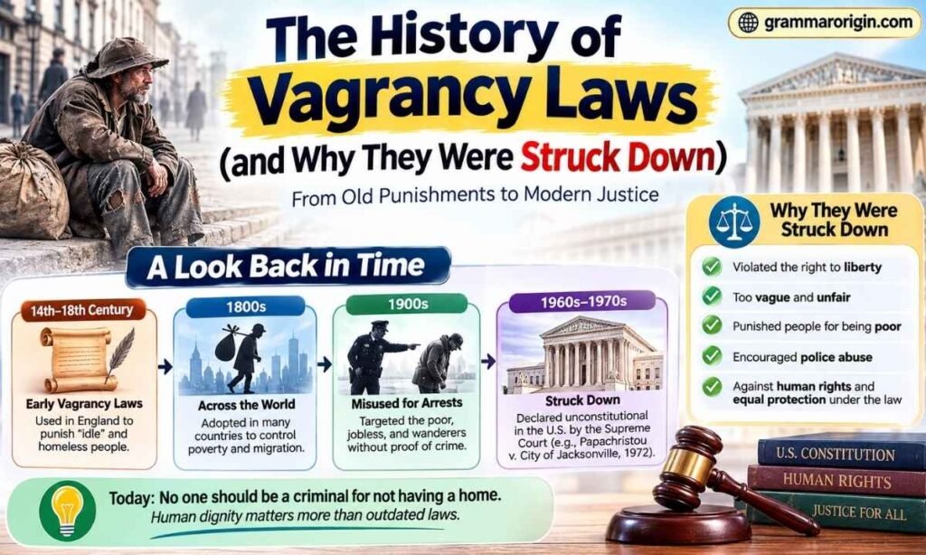 The History of Vagrancy Laws