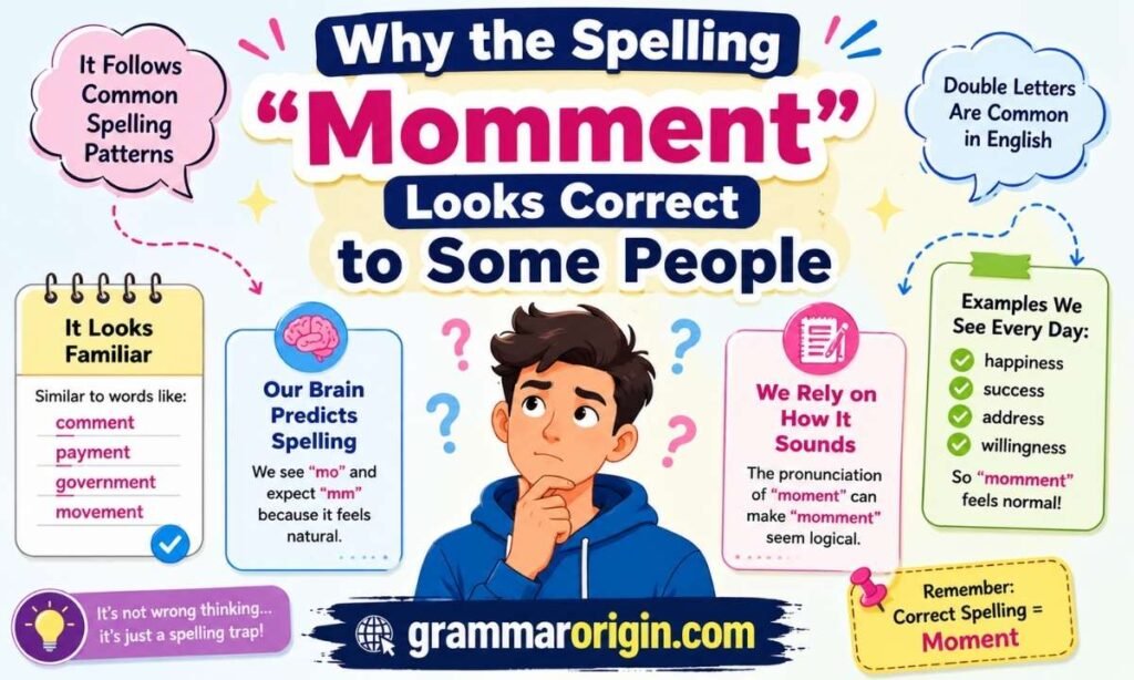 Why the Spelling Momment Looks Correct to Some People