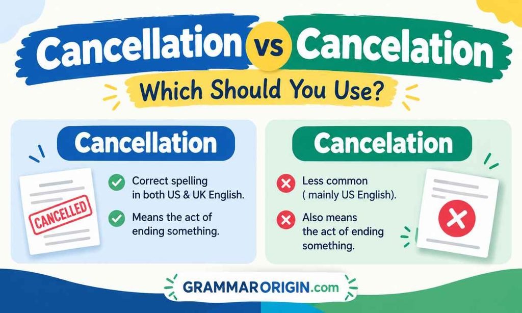 Cancellation vs Cancelation – Which Should You Use