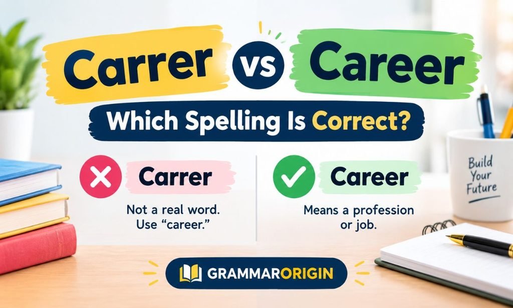 Carrer vs Career_ Which Spelling Is Correct