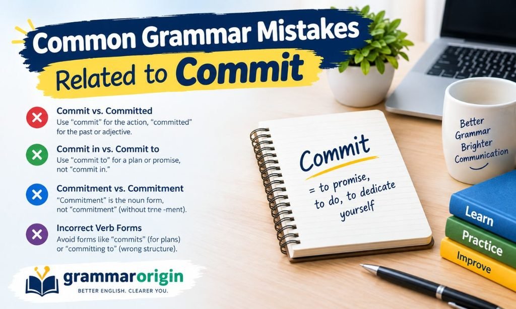 Common Grammar Mistakes Related to Commit