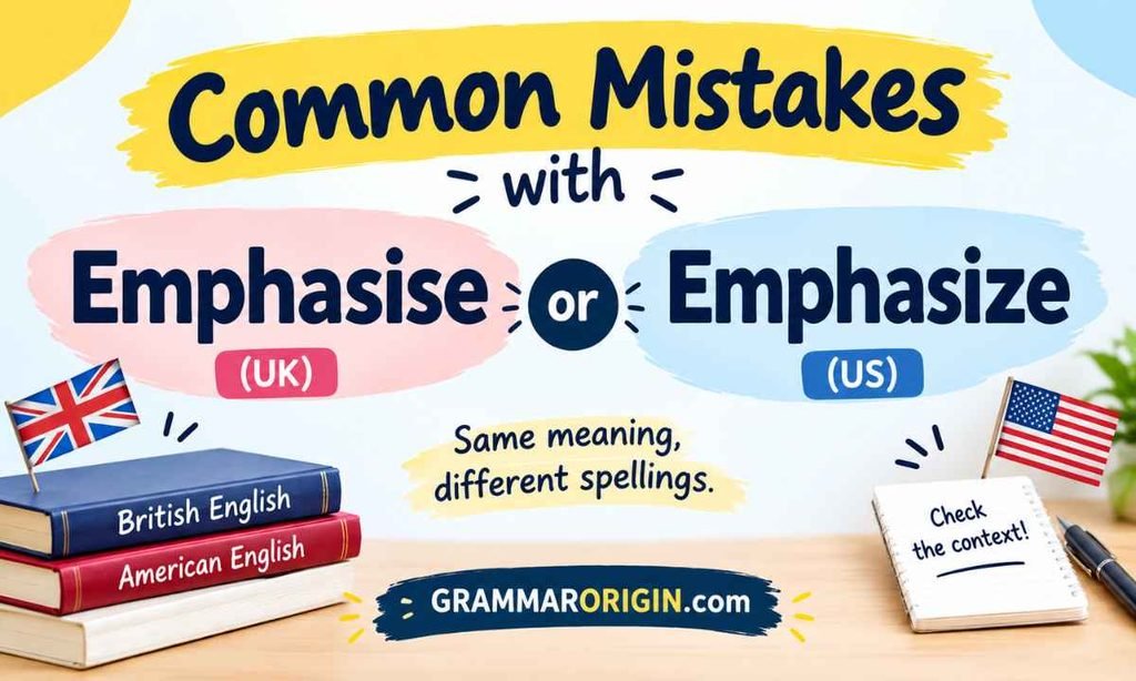 Common Mistakes with Emphasise or Emphasize