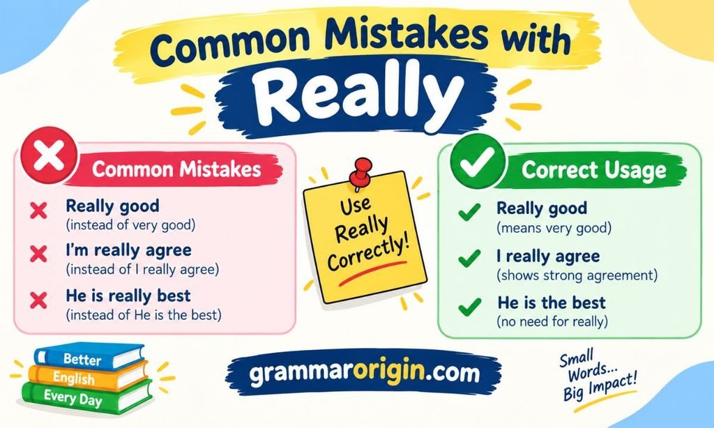 Common Mistakes with Really