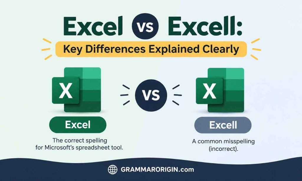Excel vs Excell_ Key Differences Explained Clearly