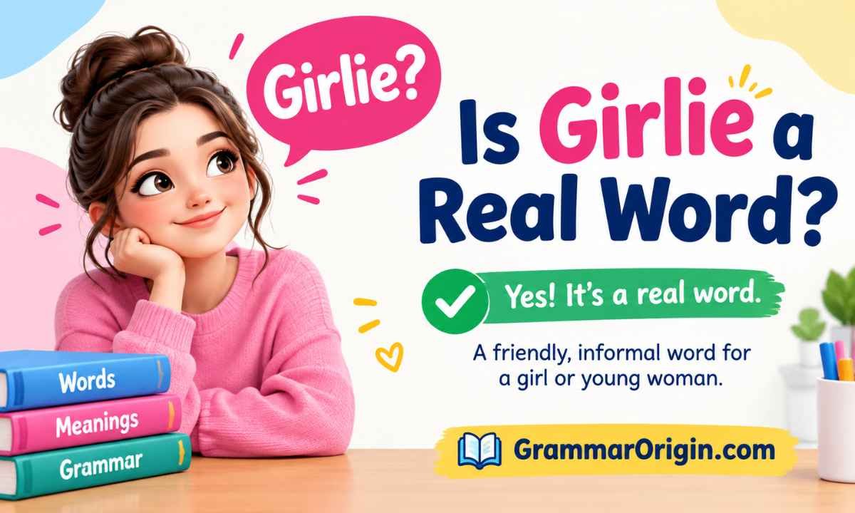 Is Girlie a Real Word