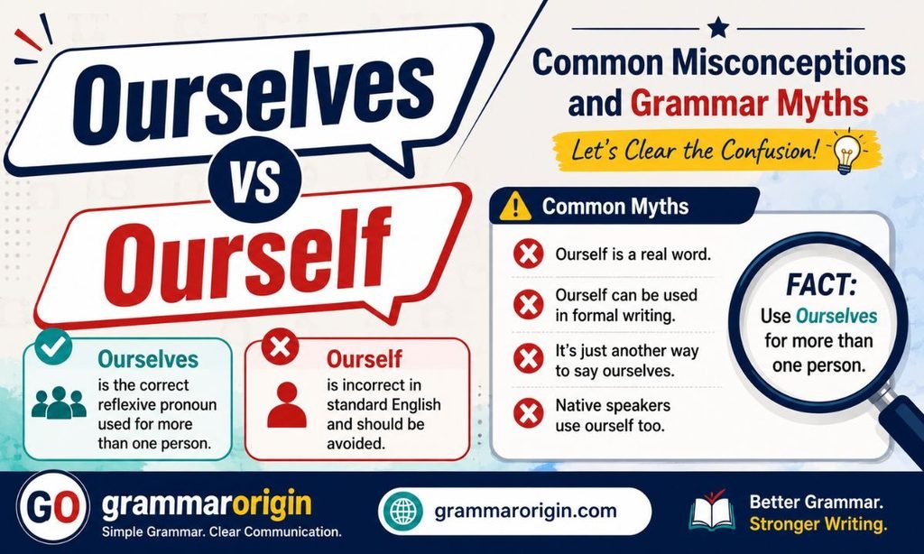 Ourselves vs Ourself Common Misconceptions and Grammar Myths