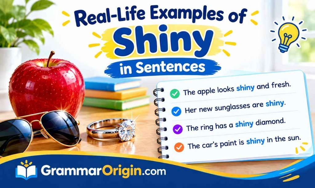 Real-Life Examples of Shiny in Sentences
