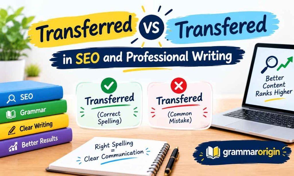 Transferred vs Transfered in SEO and Professional Writing