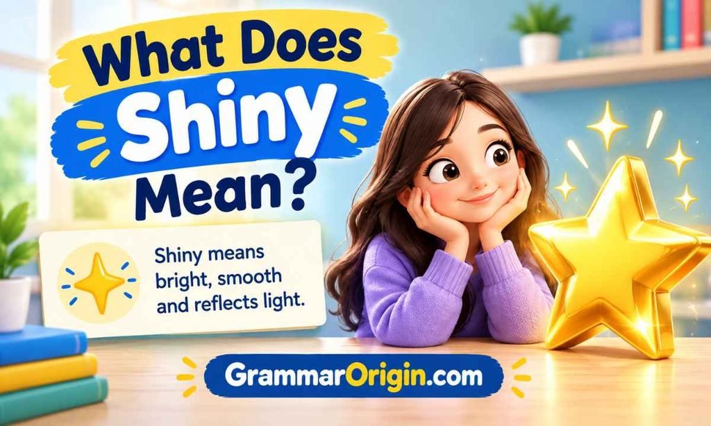 What Does Shiny Mean