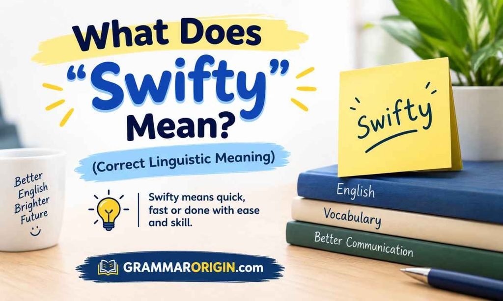 What Does Swifty Mean