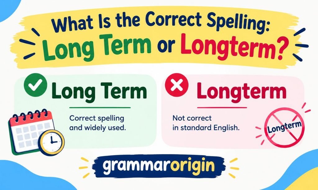 What Is the Correct Spelling_ Long Term or Longterm