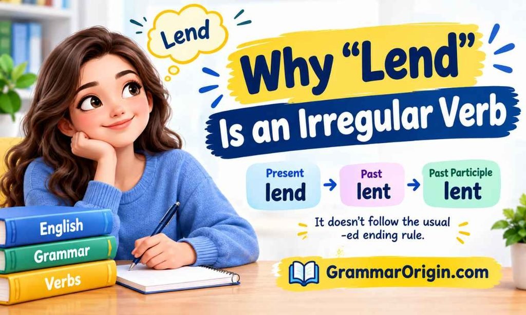 Why Lend Is an Irregular Verb