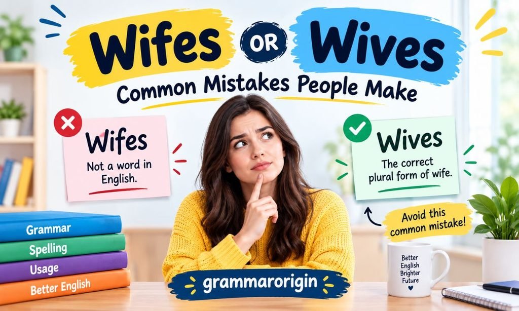 Wifes or Wives Common Mistakes People Make