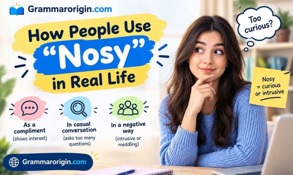 How People Use Nosy in Real Life