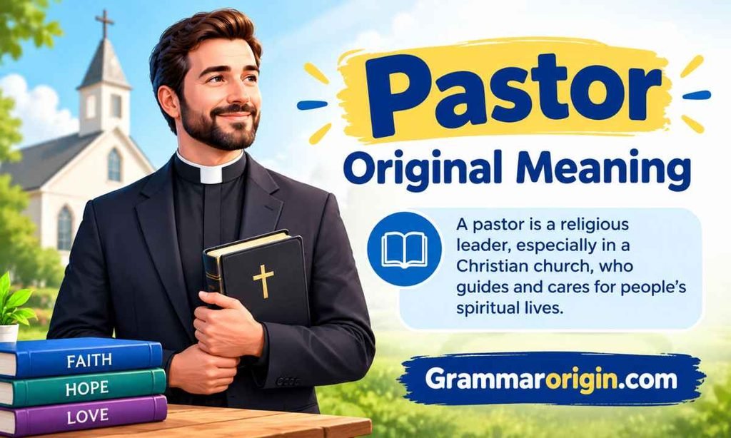 Pastor original meaning