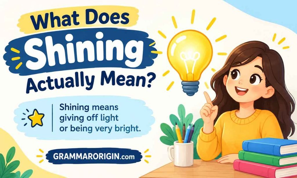 What Does Shining Actually Mean