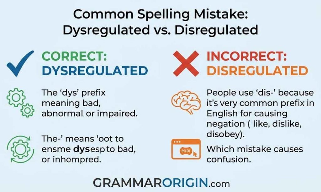 Why Do People Write Disregulated